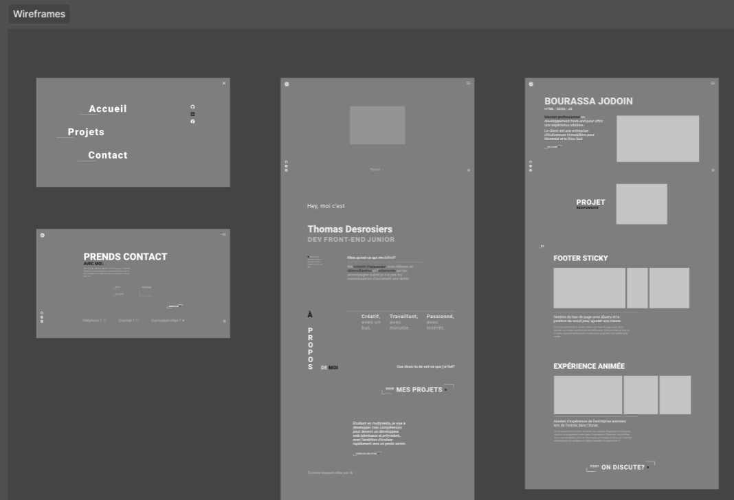 Wireframes